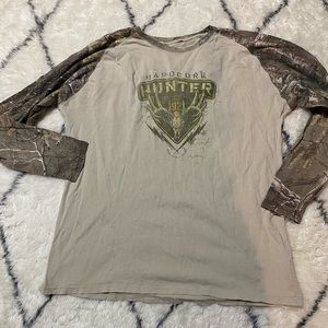 Buckwear shirt men’s xxl hardcore hunter camo deer